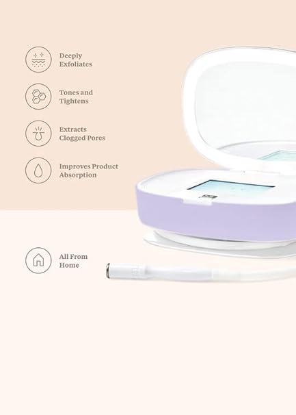 Trophy Skin UltradermMD 3 in 1 Home Spa Microdermabrasion - Lilac