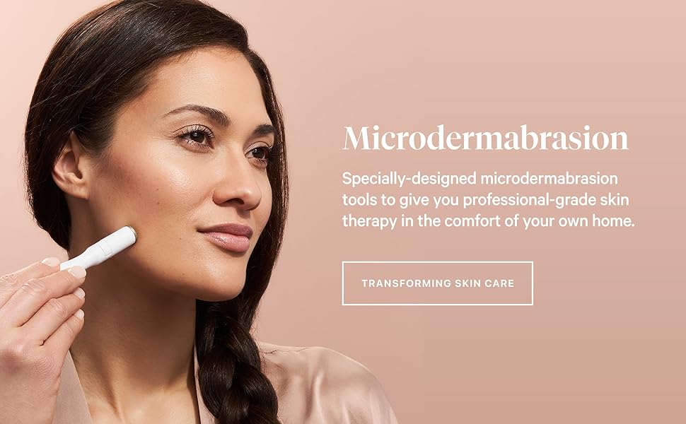 Trophy Skin MicrodermMD At Home Microdermabrasion Kit- White